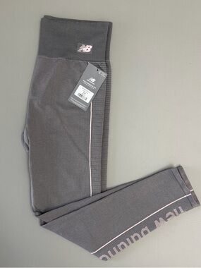New Balance Leggings Women’s Size M Gray High Rise Athletic Workout